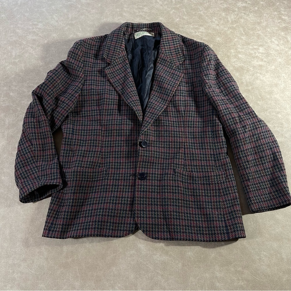 Vintage Jacket Jimmy Hourihan of Donegal Tweed Ladies Size  12 100%‎ Wool